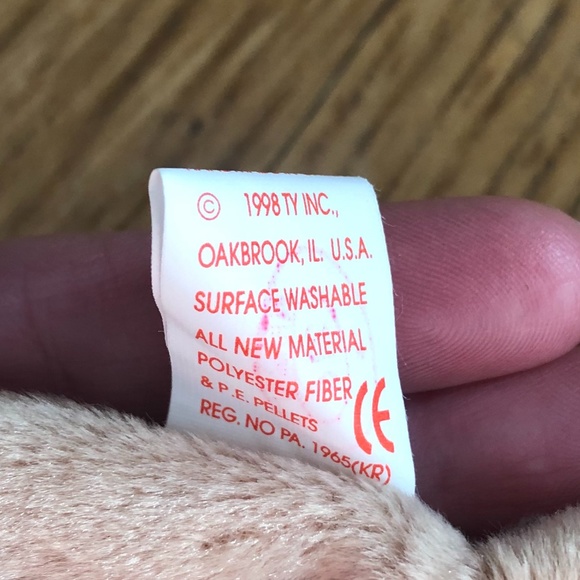 Ty Beanie Baby - Fetch Golden Retriever - 1997 - Picture 7 of 7